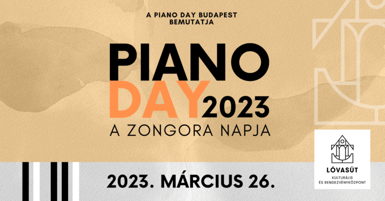 Piano Day 2023 – A zongora napja